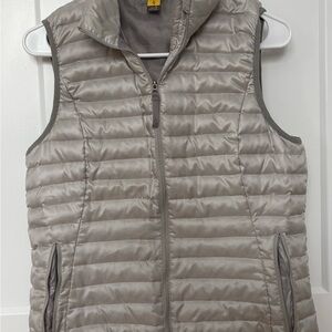 Eddie Bauer Silver Puffer Vest